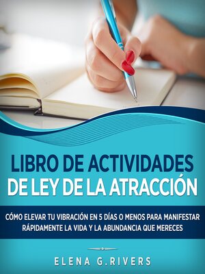cover image of Libro de actividades de ley de la atracción